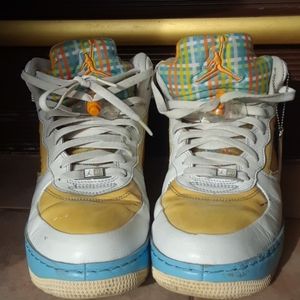 Air Jordan fusion 5 plad vintage 2008